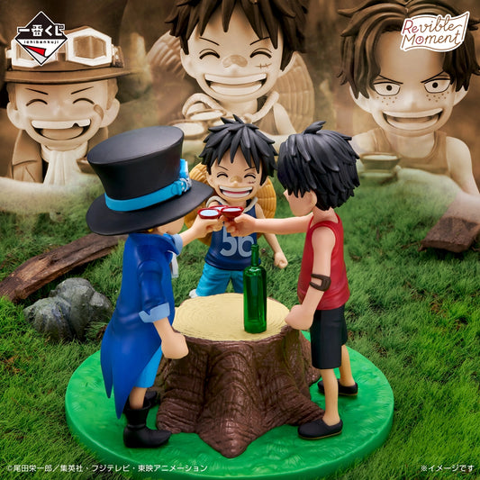 Premio A Ace, Sabo e Luffy Revible Moment Ichiban Kuji One Piece