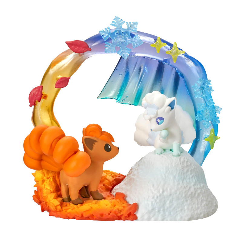 Circular Diorama Collection 2 A Sparkling Moment Pokemon Re-Ment (Open, Perfect Condition)