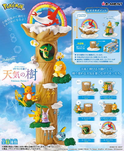 Pokémon Forest 7: Weather Tree Pokemon Re-Ment (Open, Perfect Condition)