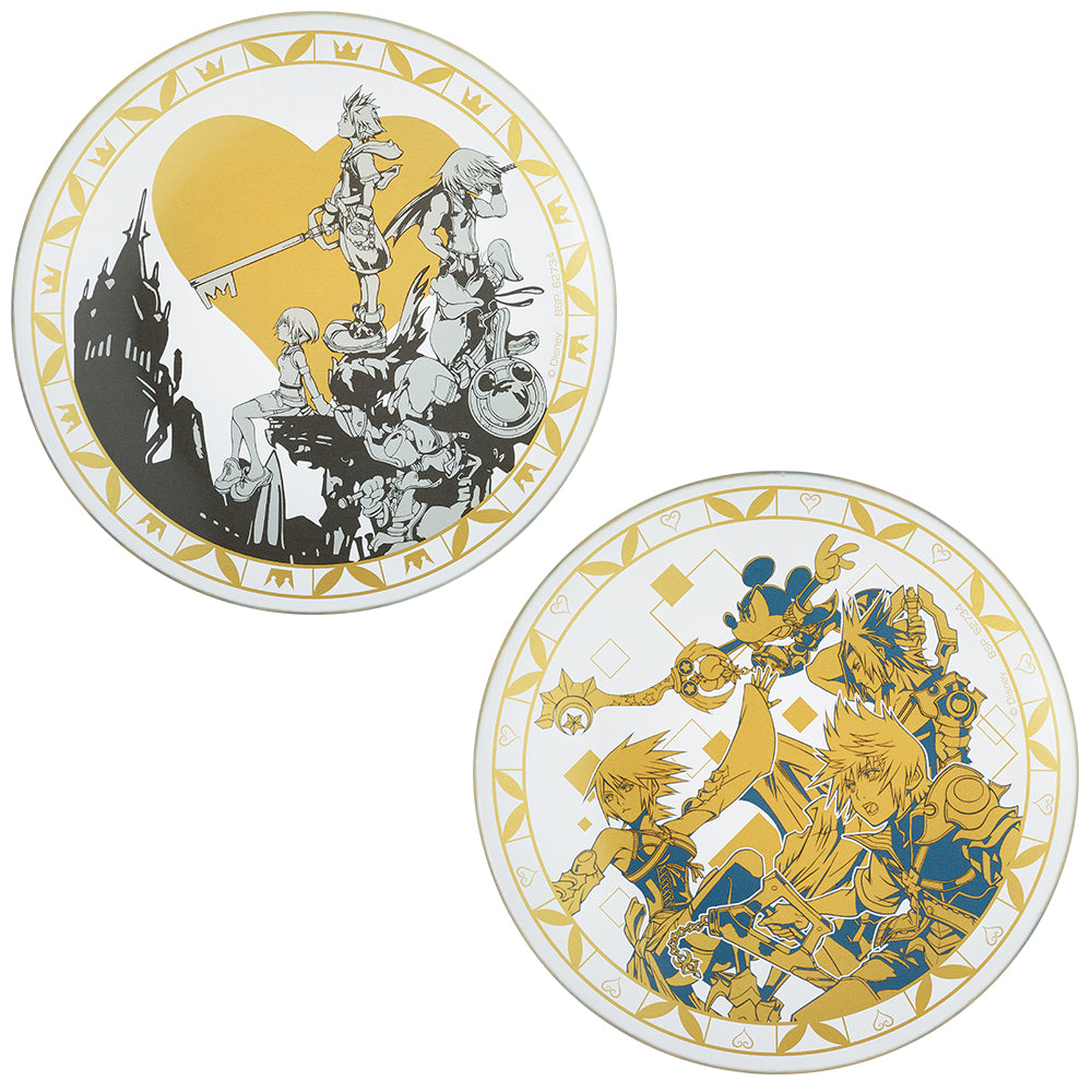 2 Glass plate D Ichiban Kuji KINGDOM HEARTS