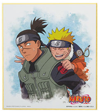 Mini Shikishi premio H Ichiban Kuji Naruto