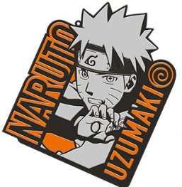 Rubber coaster premio E Ichiban Kuji Naruto