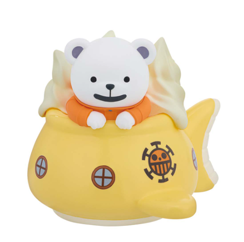 Chopper, Bepo, and the Pirate Ship Paldolce collection One Piece Banpresto