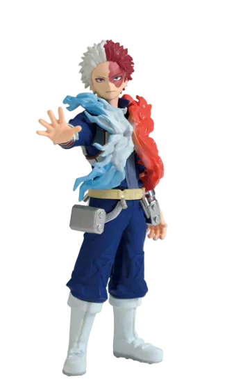 Shoto Todoroki and All Might Figuno Banpresto My Hero Academia