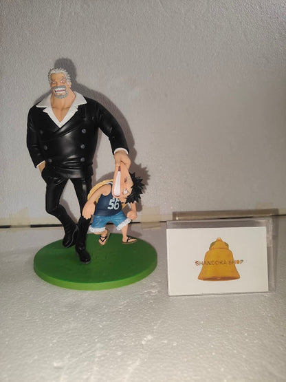 Monkey D. Luffy & Monkey D. Garp Premio B Revible Moment Ichiban Kuji One Piece (NO BOX)