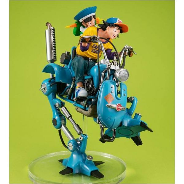 Gohan & Goku & Robot Megahouse Dragon Ball