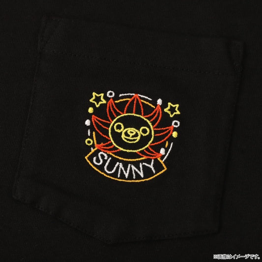 Neon design embroidered T-shirt Thousand Sunny ( S - XL Size ) One piece Mugiwara Store