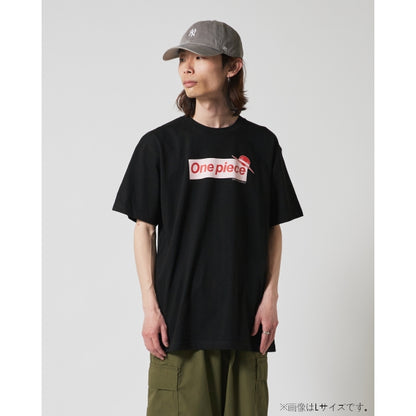 Logo T-Shirt Schwarz x Pink 10. Jubiläum (Größe S - XL) One Piece Mugiwara Store