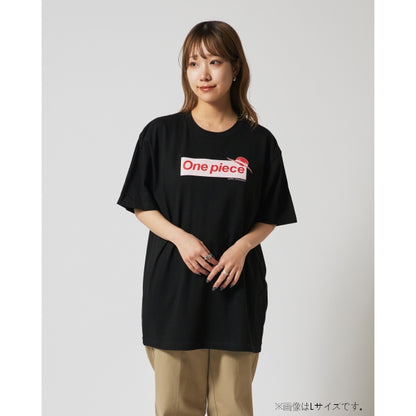 Logo T-Shirt Schwarz x Pink 10. Jubiläum (Größe S - XL) One Piece Mugiwara Store