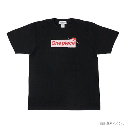 Logo T-Shirt Schwarz x Pink 10. Jubiläum (Größe S - XL) One Piece Mugiwara Store