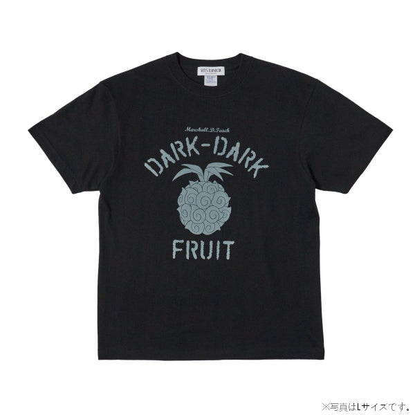 DARK-DARK COLLEGE TEE Black ( S - XL Size ) One piece Mugiwara Store