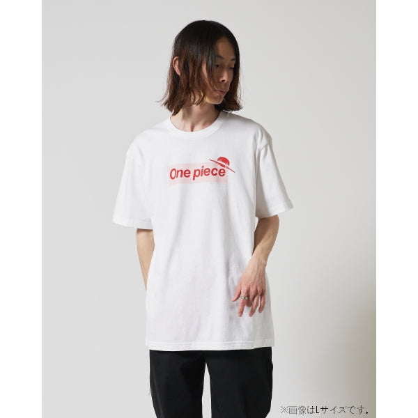 Logo T-Shirt Weiß x Pink 10. Jubiläum (Größe S - XL) One Piece Mugiwara Store