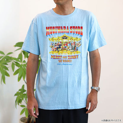 MERRY & SUNNY "GO" ROUND! 13TH ANIV.TEE Blau (S - XL Größe) One Piece Mugiwara Store