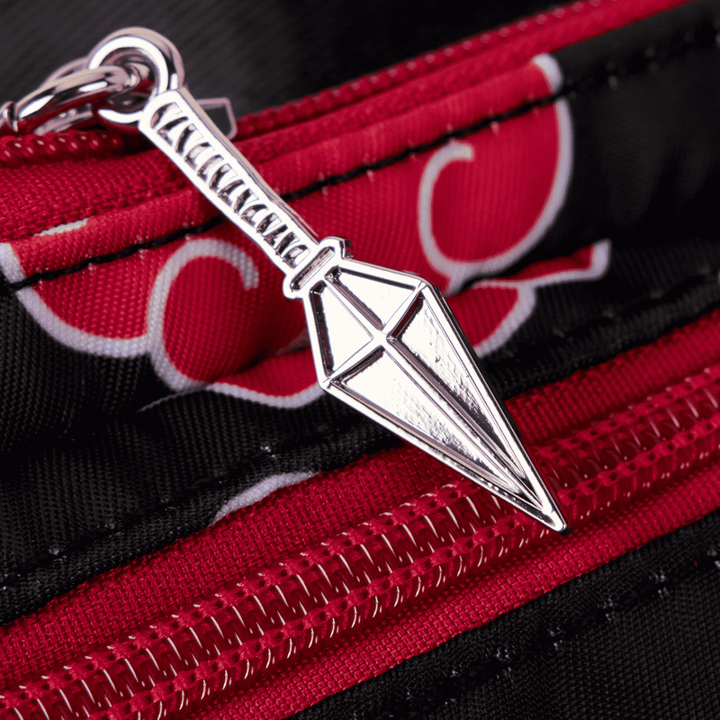 ناروتو أكاتسوكي حقيبة كروس بودي مطبوعة بالكامل