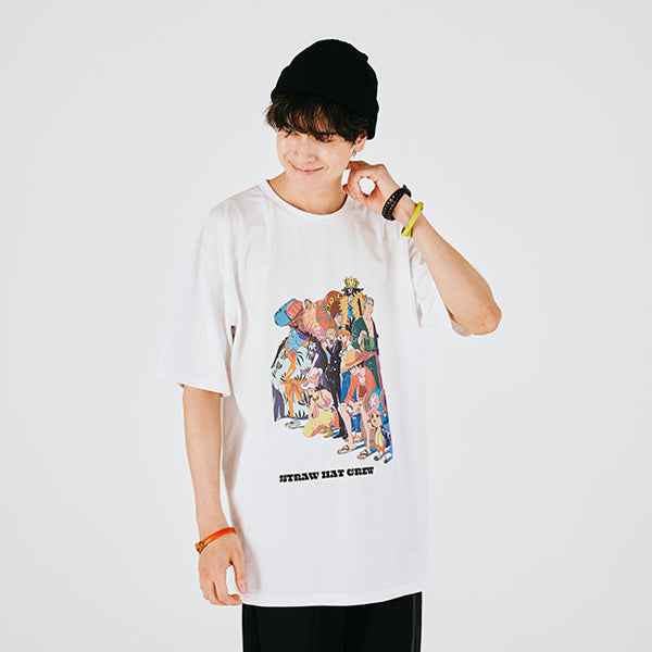 Everyday ONE PIECE Illustration Collection T-shirt Straw Hat Crew