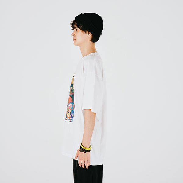 Jeden Tag ONE PIECE Illustrationssammlung T-Shirt Strohhutbande WEISS (Größe S - L) One Piece Mugiwara Store