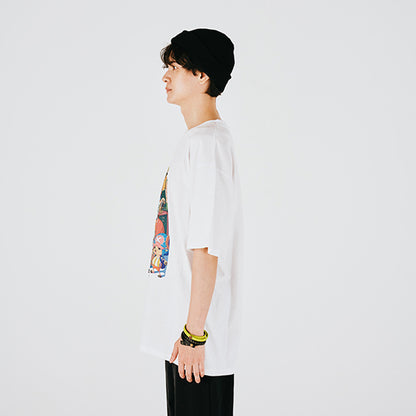 Jeden Tag ONE PIECE Illustrationssammlung T-Shirt Strohhutbande WEISS (Größe S - L) One Piece Mugiwara Store