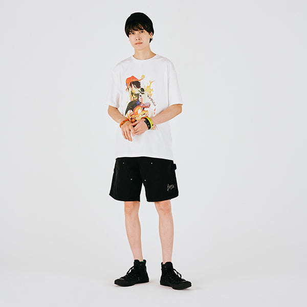 Everyday ONE PIECE Illustration Collection T-shirt ASL WHITE ( S - L Size ) One piece Mugiwara Store