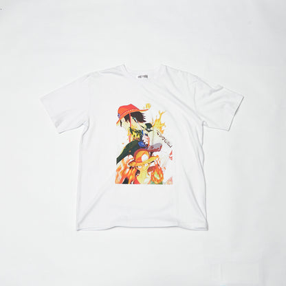 Everyday ONE PIECE Illustration Collection T-shirt ASL WHITE ( S - L Size ) One piece Mugiwara Store