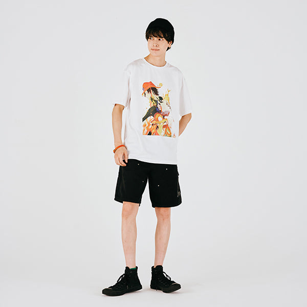 Everyday ONE PIECE Illustration Collection T-shirt ASL WHITE ( S - L Size ) One piece Mugiwara Store