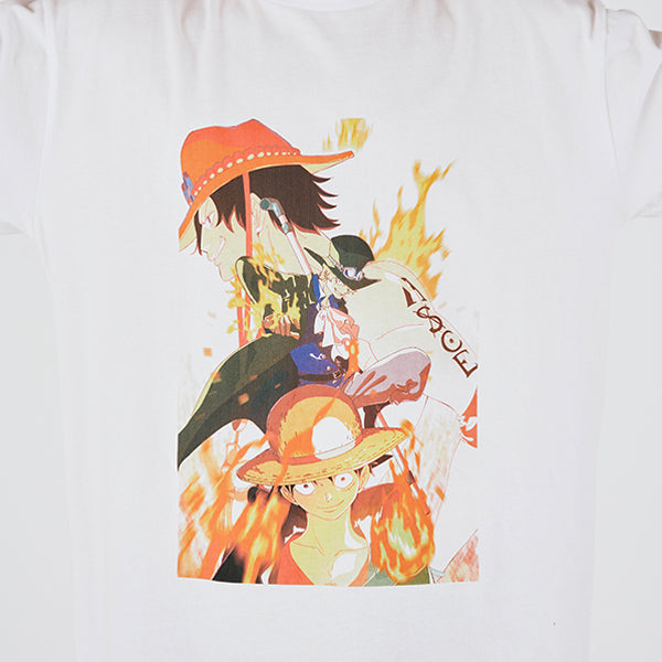 Everyday ONE PIECE Illustration Collection T-shirt ASL WHITE ( S - L Size ) One piece Mugiwara Store