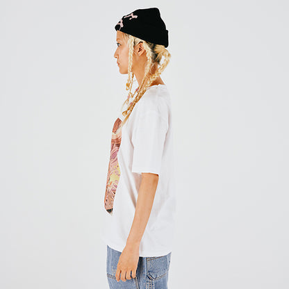 Jeden Tag ONE PIECE Illustrationssammlung T-Shirt Luffy Momonosuke WEISS (Größe S - L) One Piece Mugiwara Store