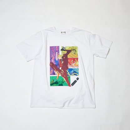 Everyday ONE PIECE Illustration Collection T-Shirt Sanji Germa 66 WHITE (S - L Size) One Piece Mugiwara Store