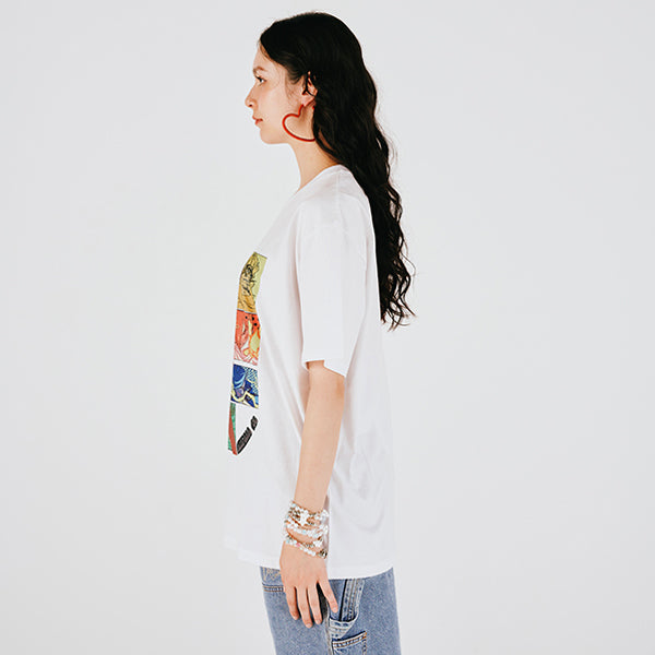 Everyday ONE PIECE Illustration Collection T-Shirt Sanji Germa 66 WHITE (S - L Size) One Piece Mugiwara Store