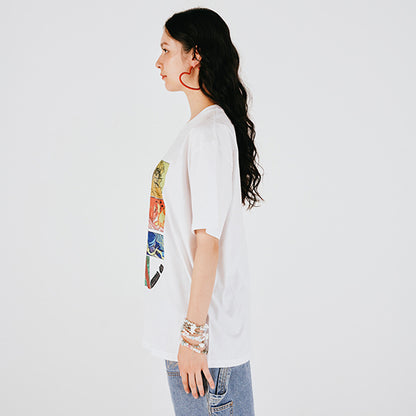 Everyday ONE PIECE Illustration Collection T-Shirt Sanji Germa 66 WHITE (S - L Size) One Piece Mugiwara Store