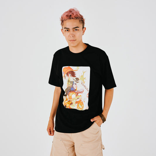 Jeden Tag ONE PIECE Illustrationssammlung T-Shirt ASL SCHWARZ (Größe S - L) One Piece Mugiwara Store