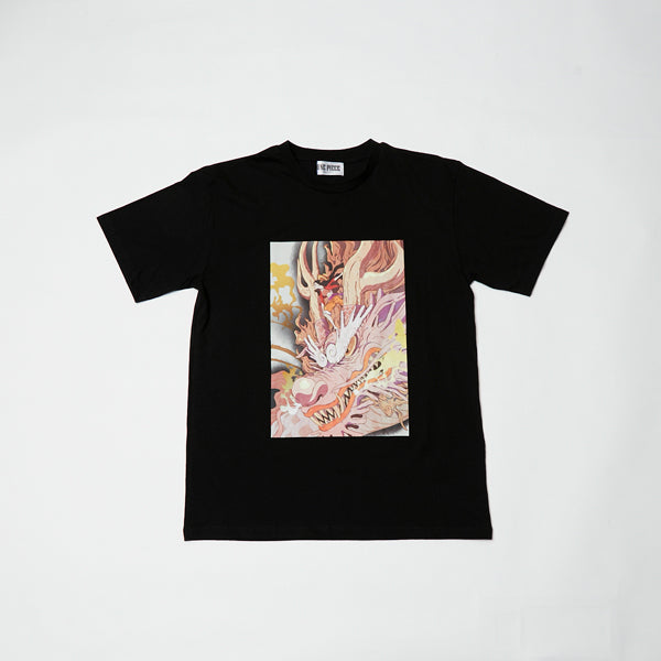 Everyday ONE PIECE Illustrationskollektion T-Shirt Luffy Momonosuke SCHWARZ (Größe S - L) One Piece Mugiwara Store