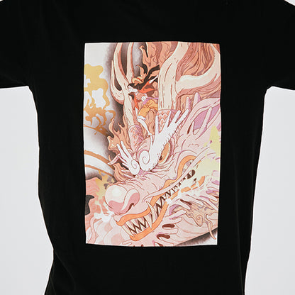 Everyday ONE PIECE Illustrationskollektion T-Shirt Luffy Momonosuke SCHWARZ (Größe S - L) One Piece Mugiwara Store