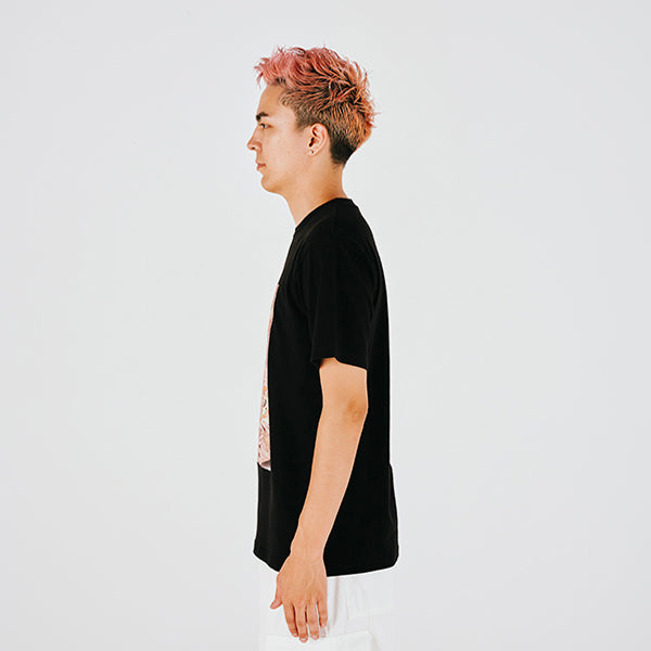 Everyday ONE PIECE Illustrationskollektion T-Shirt Luffy Momonosuke SCHWARZ (Größe S - L) One Piece Mugiwara Store