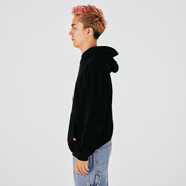 Hoodie mit Sagara-Stickerei und Ope Ope-Frucht SCHWARZ (Größe S - L) One Piece Mugiwara Store