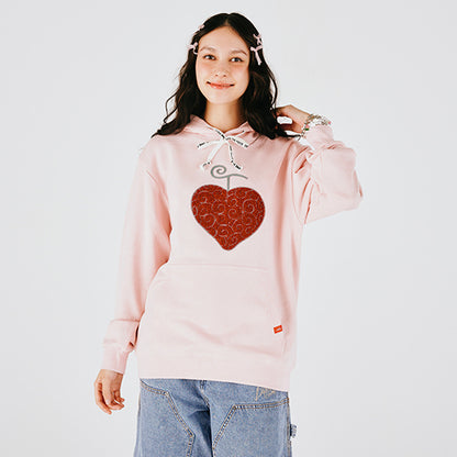 Hoodie mit Sagara-Stickerei und Ope Ope-Frucht ROSA (Größe S - L) One Piece Mugiwara Store