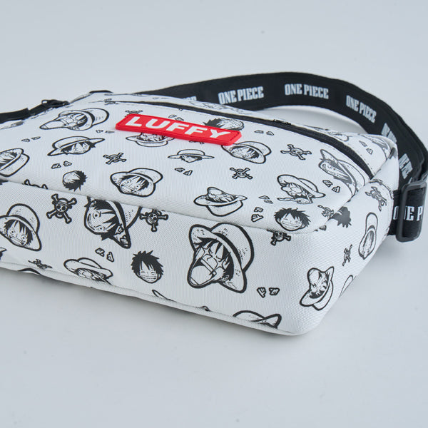 ONE PIECE MUGIWARA STORE HARAJUKU LUFFY POP Schultertasche mit Allover-Muster (Limitierte Edition) [Toei]