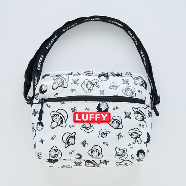 ONE PIECE MUGIWARA STORE HARAJUKU LUFFY POP Schultertasche mit Allover-Muster (Limitierte Edition) [Toei]
