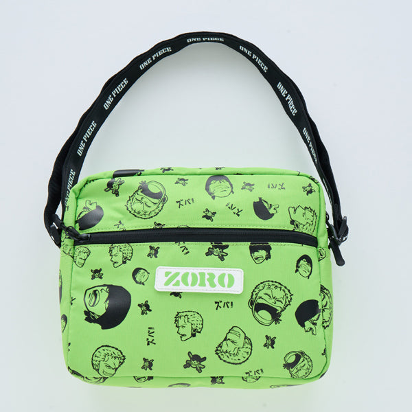ONE PIECE MUGIWARA STORE HARAJUKU ZORO POP Schultertasche mit Allover-Muster (Limitierte Edition) [Toei]