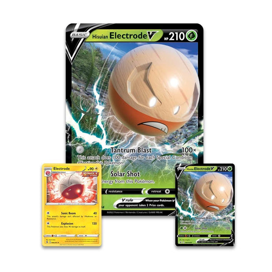 Hisuian Electrode V Box Pokemon Card Game (Spanish ver.)