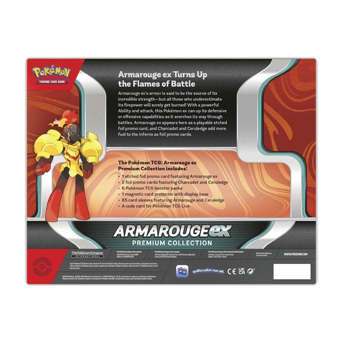 Armarouge ex Premium Collection Pokemon Card Game (Spanish ver.)