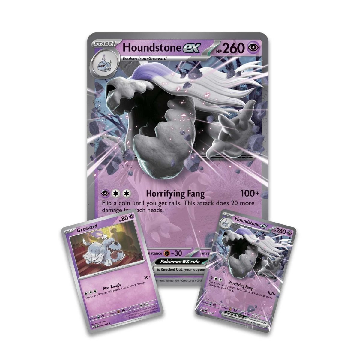 Houndstone ex Box Pokemon Card Game (Spanish ver.)