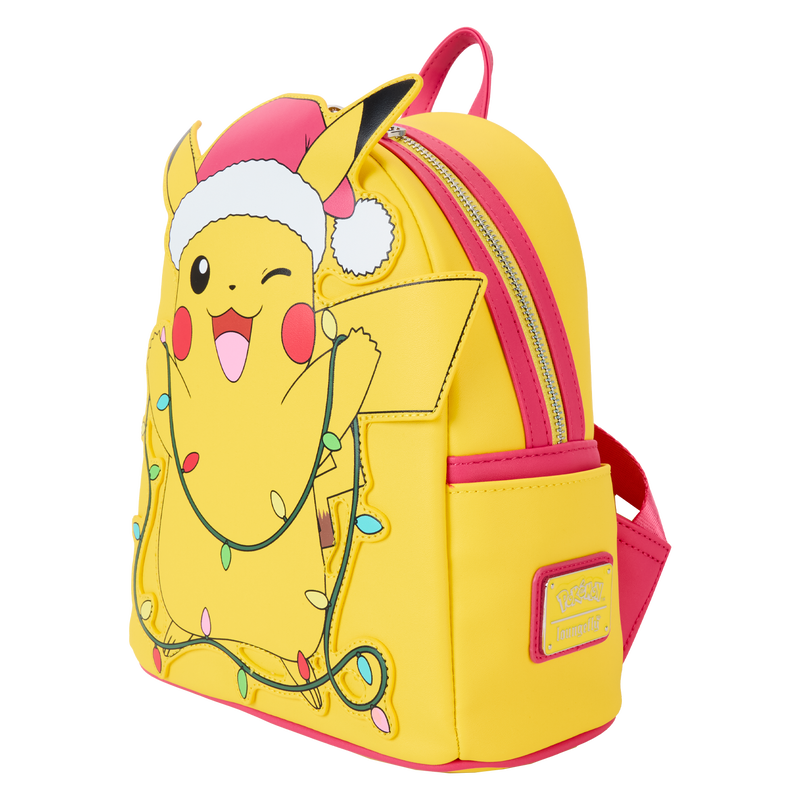 Pokémon Santa Pikachu String Lights Light Up Mini Backpack