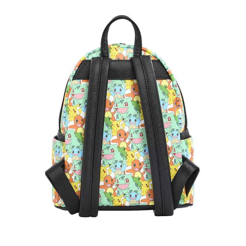 Pokémon Pikachu And Starters All Over Print Mini Backpack