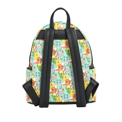 Pokémon Pikachu And Starters All Over Print Mini Backpack