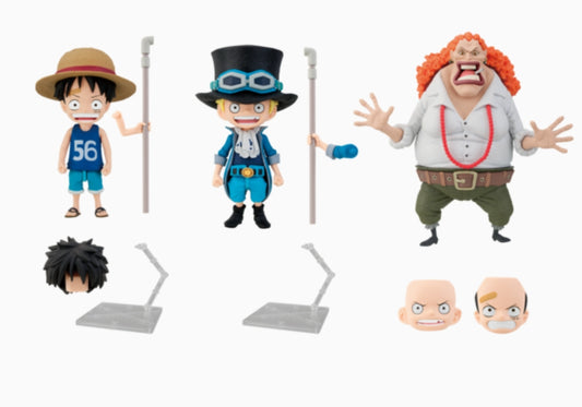 Luffy & Sabo & Dadan Cry Heart Vol. 1 One Piece Banpresto