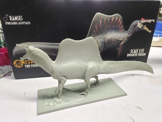 Ramses Spinosaurus UNPAINTED PVC VER. MESOZOIC LIFE - THE FIGURE SERIES