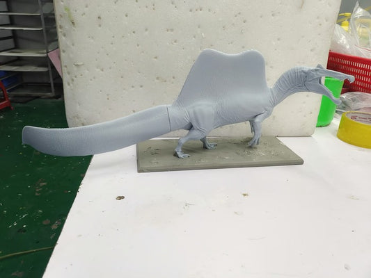 Ramses Spinosaurus UNPAINTED RESIN VER. MESOZOIC LIFE - THE FIGURE SERIES