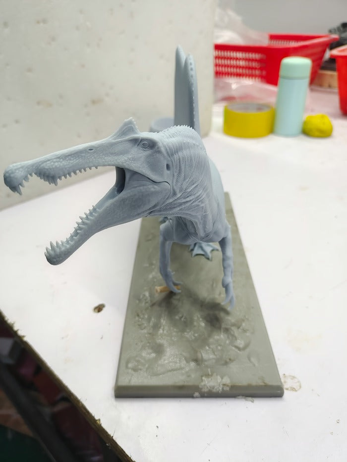 Ramses Spinosaurus UNPAINTED RESIN VER. MESOZOIC LIFE - THE FIGURE SERIES