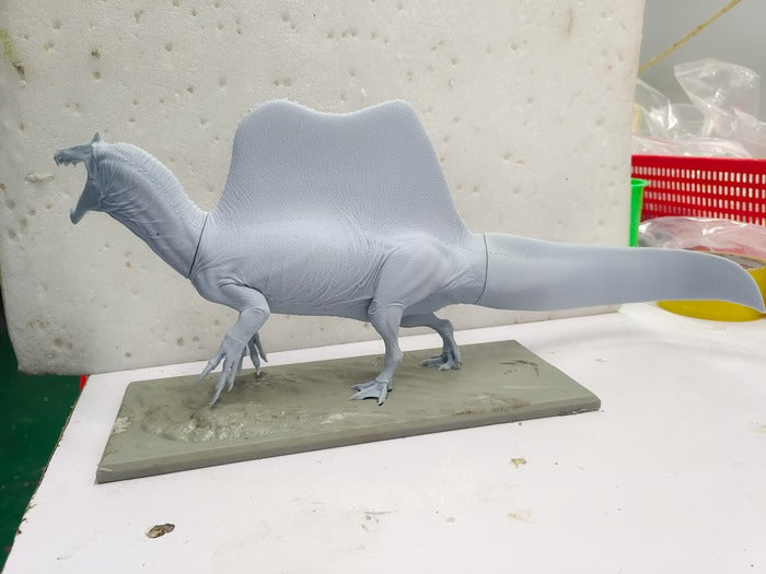 Ramses Spinosaurus UNPAINTED RESIN VER. MESOZOIC LIFE - THE FIGURE SERIES