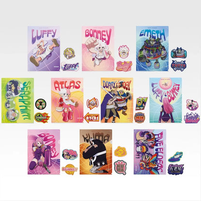 Clear File & Sticker Set Premio I Ichiban Kuji One Piece